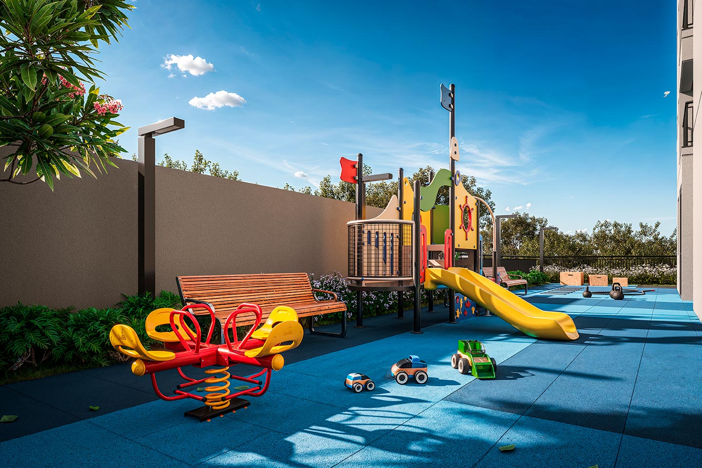 Ilustração artística da Playground