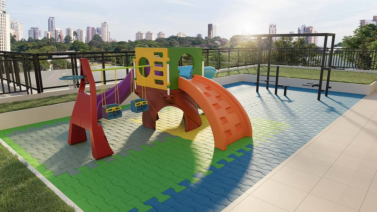 Foto artística do playground